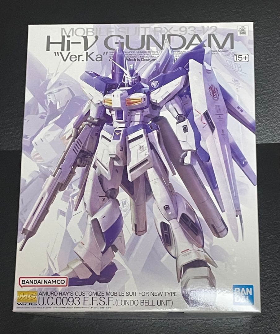 ＭＧ 1/100 Ｈｉ-νガンダムＶｅｒ.Ｋa & ＨＷＳ拡張セット 2点セット