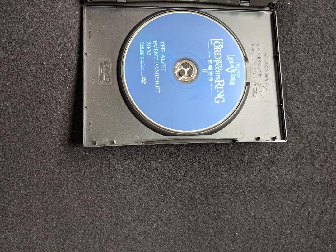 THE ALFEE　EVENT PAMPHLET 2002　DVD ライブ