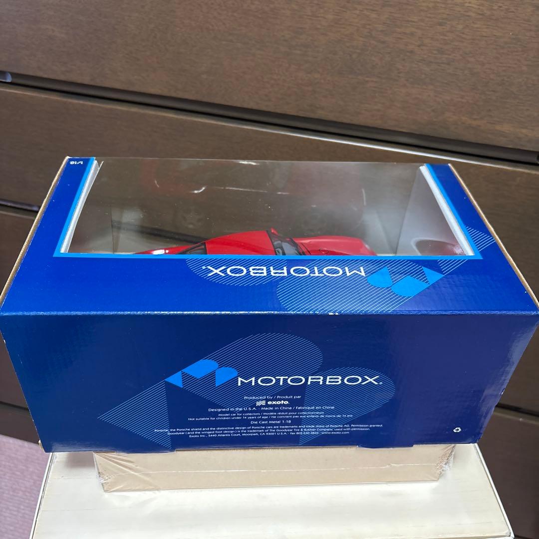 京商　モーターボックス　ポルシェ959 1/18 未開封