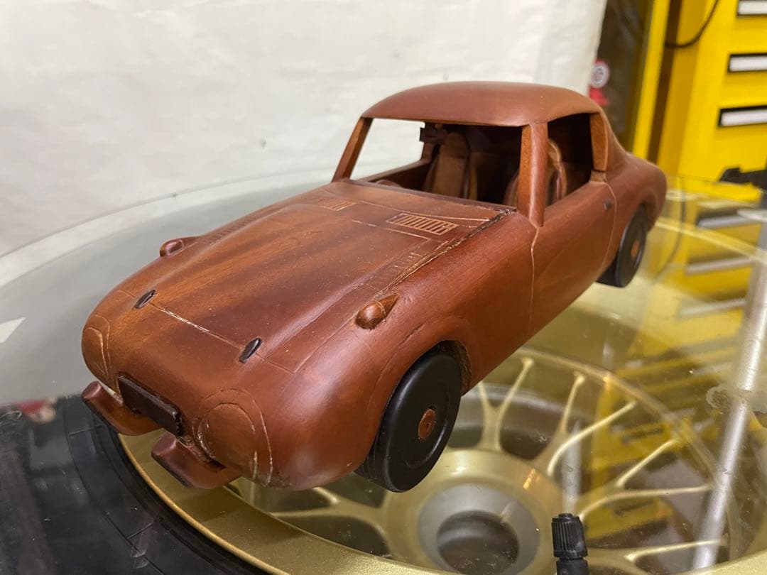 木彫り　トヨタスポーツ800