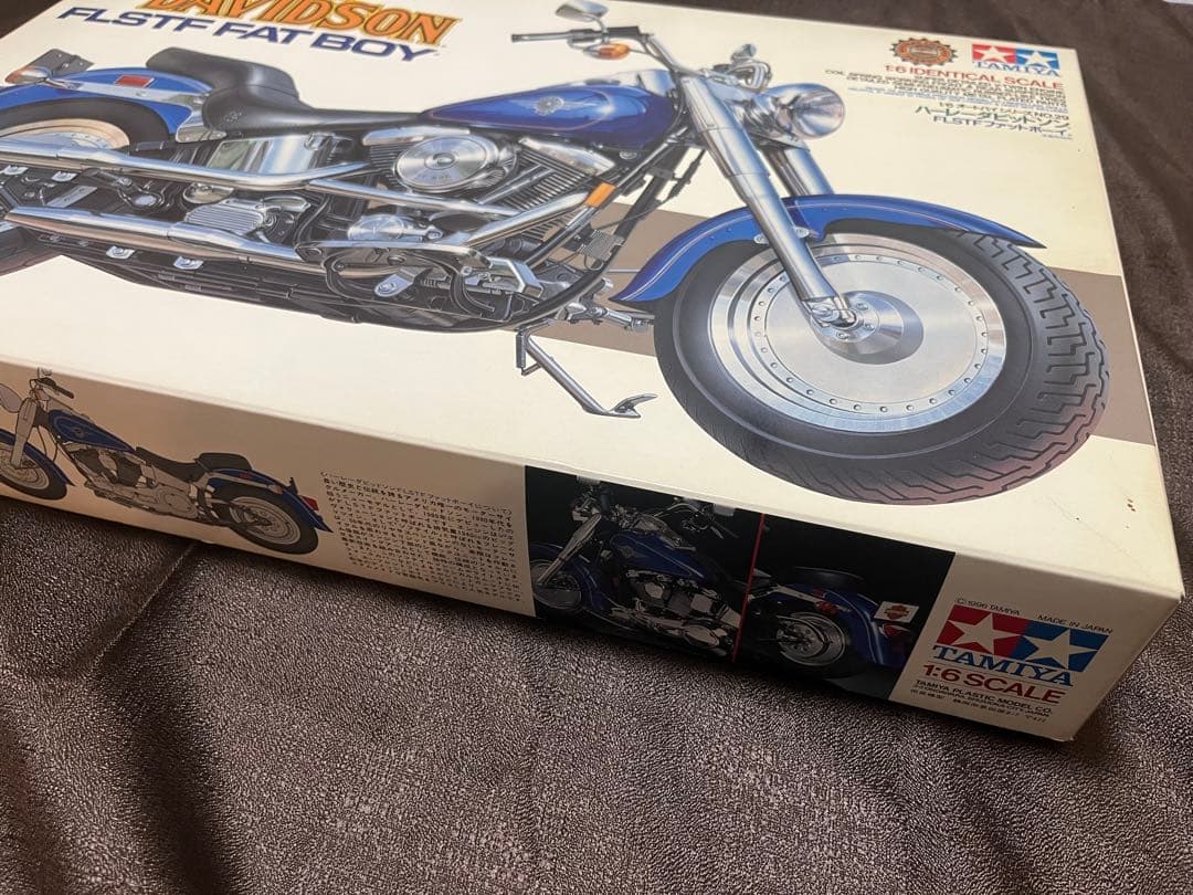 絶版 タミヤ プラモデル ハーレーダビッドソン ファットボーイ 激レア