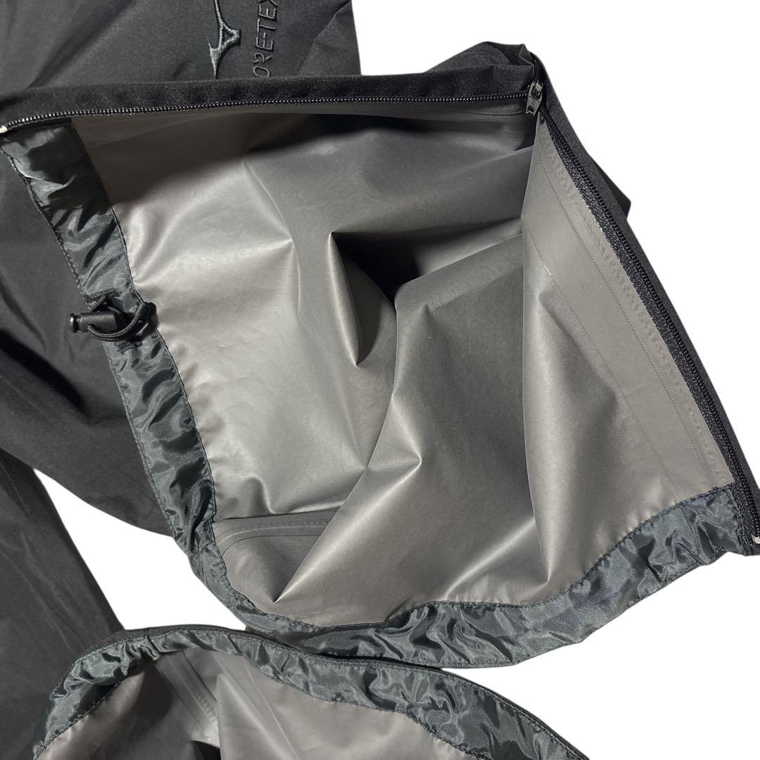 【美品】ミズノ GORE-TEX ゴアテックス レインスーツ 上下セット XL