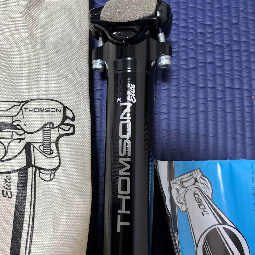 THOMSON SP-E109-BK シートポスト 31.6 x 367mm