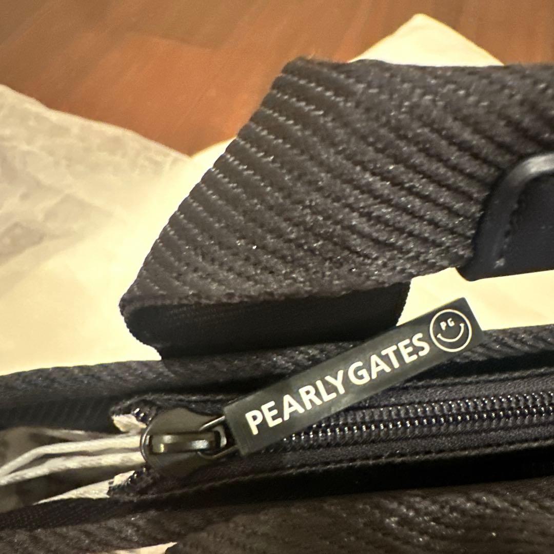 PEARLY GATES カートバッグ【完全新品、未使用、ギフト巾着付き】