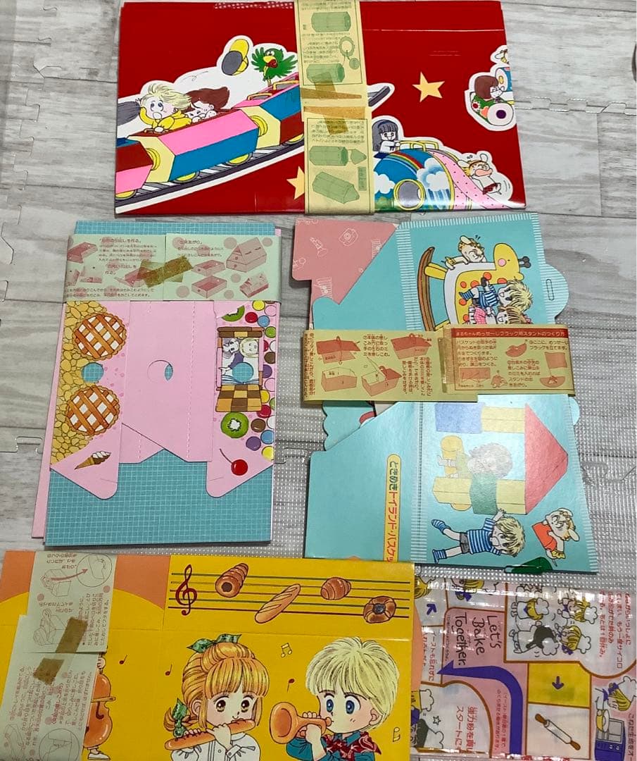 りぼん ときめきトゥナイト 池野恋 付録 昭和レトロ 蘭世 ランゼ 組み立て