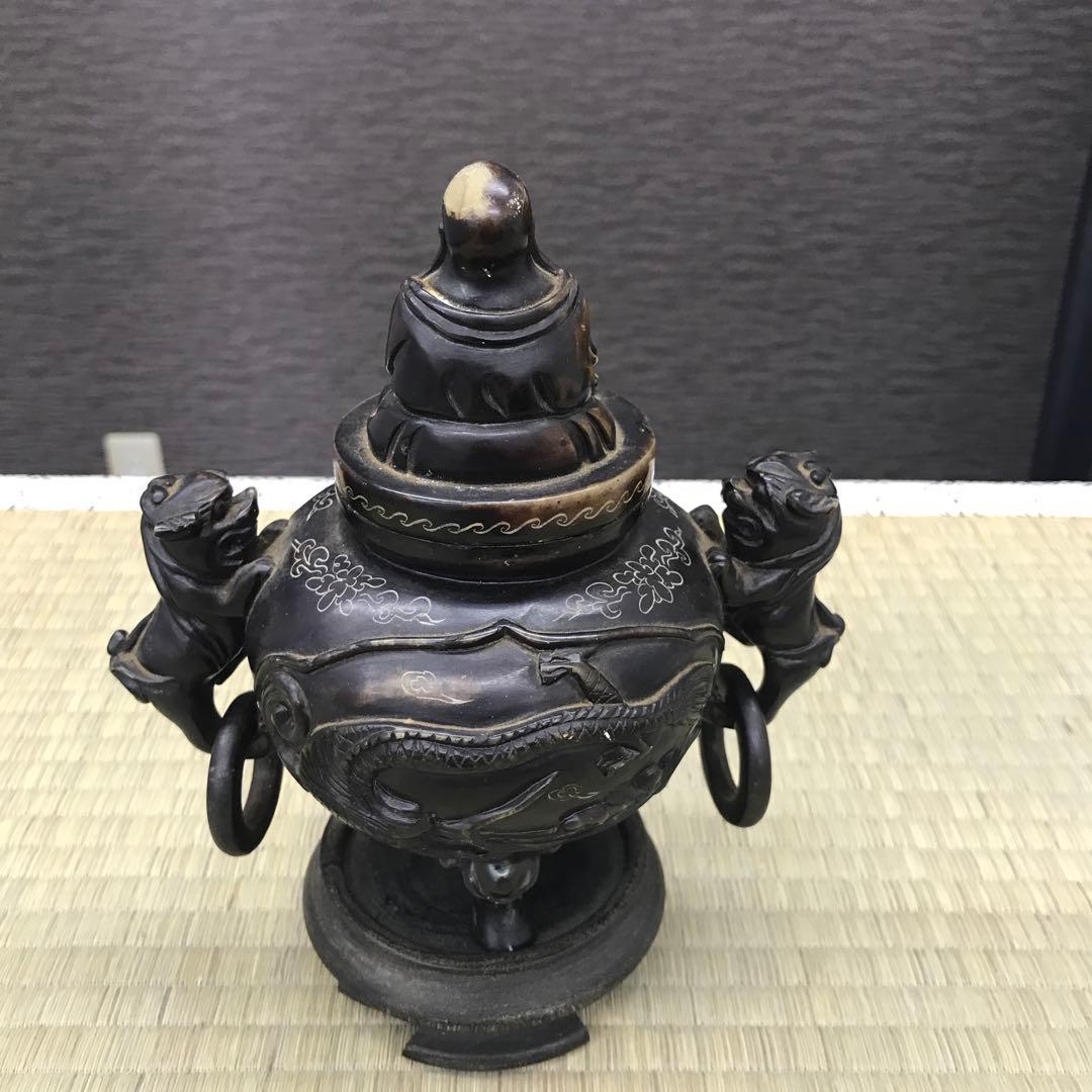 香炉　石　古い香炉　アンティーク