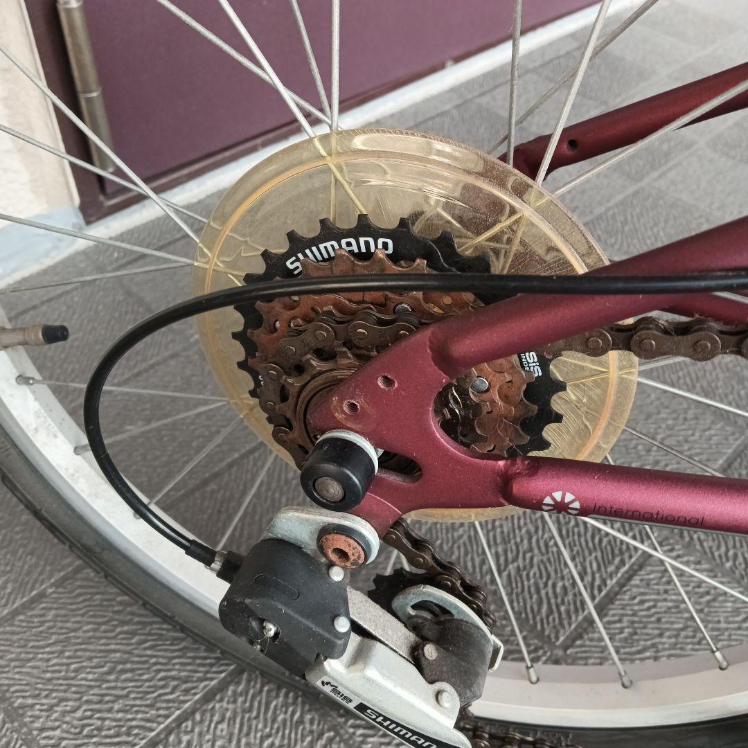 【土日引取限定】DAHON SUV D6 折りたたみ自転車　マットワイン