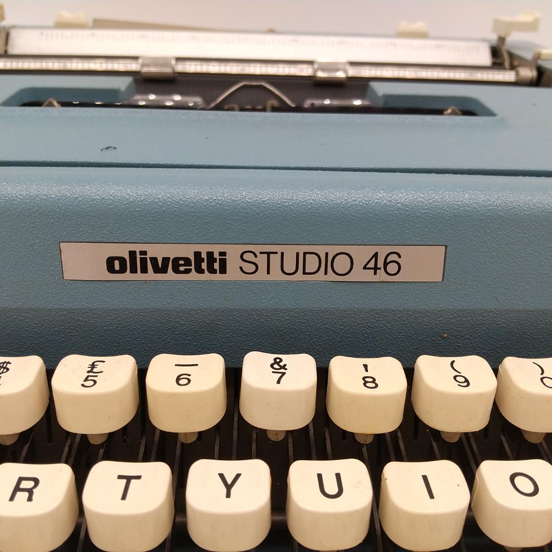 2817番 Olivetti オリベッティ Studio 46 タイプライター
