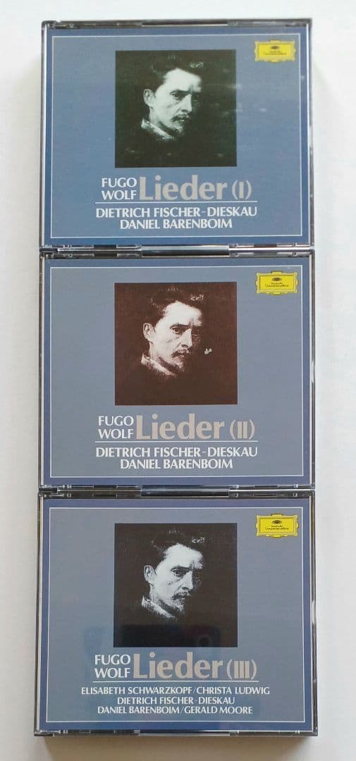 ヴォルフ「歌曲集」（9枚組CD）ディースカウ（バリトン）他