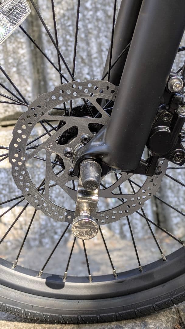 電動アシスト折りたたみ自転車ERWAYA02と電動空気入付き