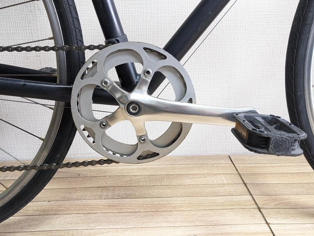 メンテ済！クロスバイク ブラック　神奈川より