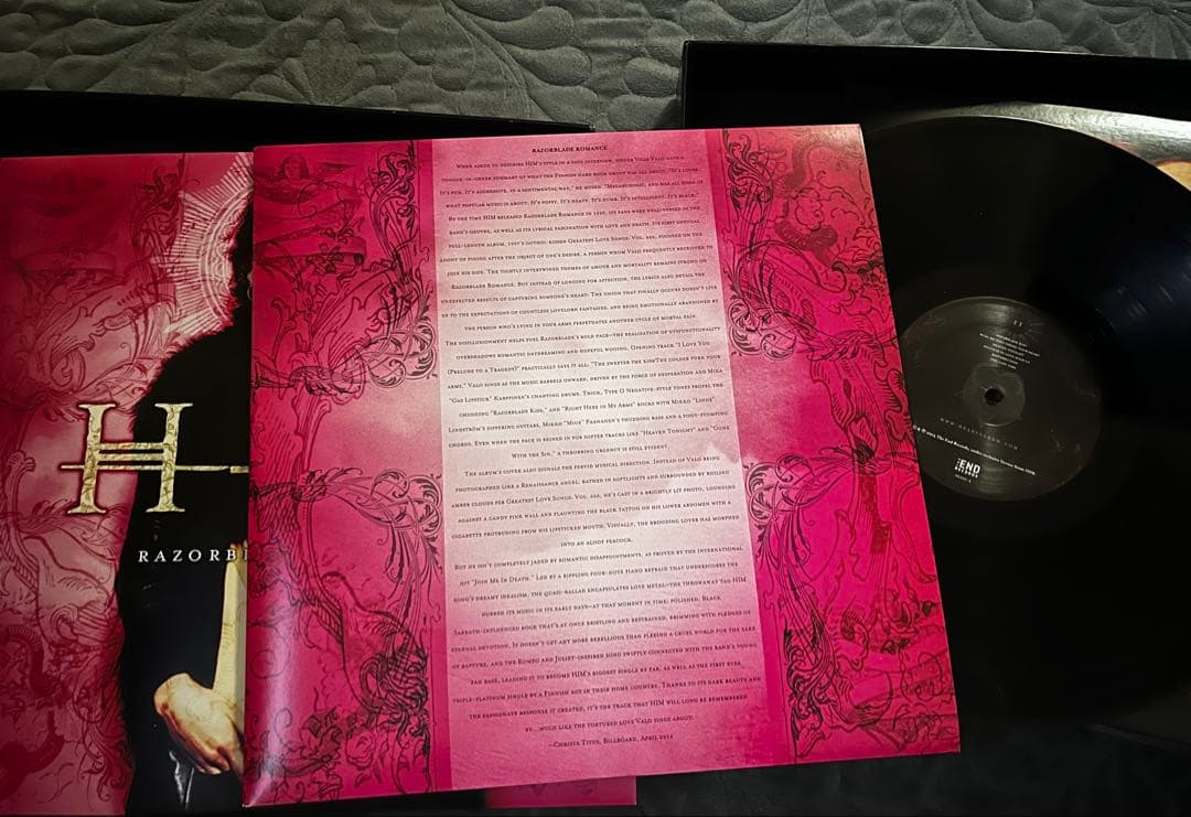 HIM レコード BOX ＋Tears on Tape LP