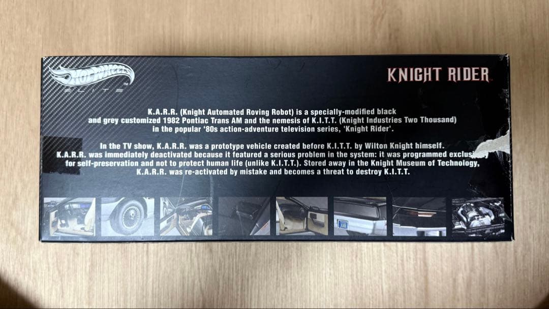 s*ん様 ホットウィール 1/18 K.A.R.R. 「ナイトライダー」 [BC