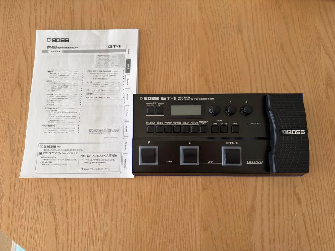 BOSS ボス GT-1 マルチエフェクター