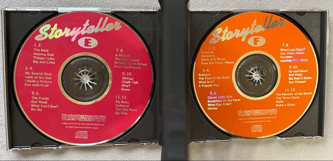 【絶版　欠品なし】児童英語研究所　ストーリーテラー　英語絵本96冊&CD6枚