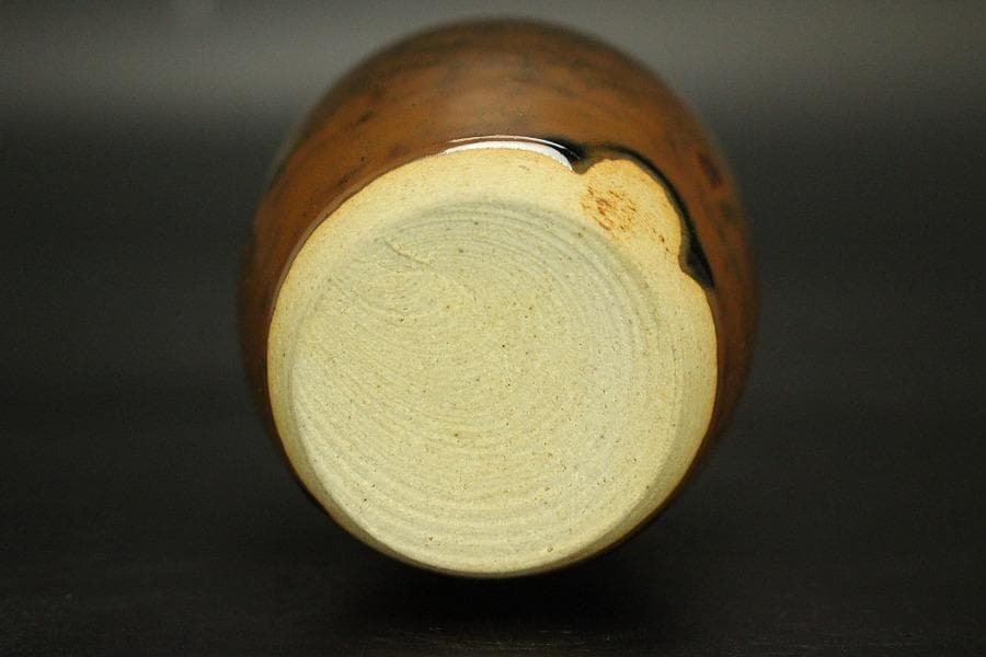 茶道具 瀬戸茶入 良蓋 美品(A777)