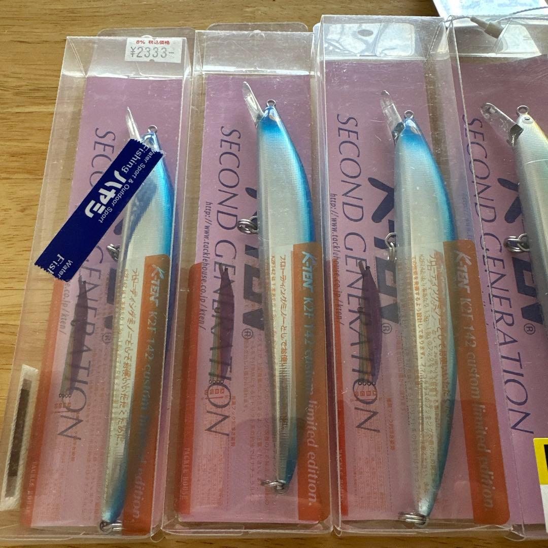 特価　タックルハウス　K-TEN K2F142 6個セット　限定カラー