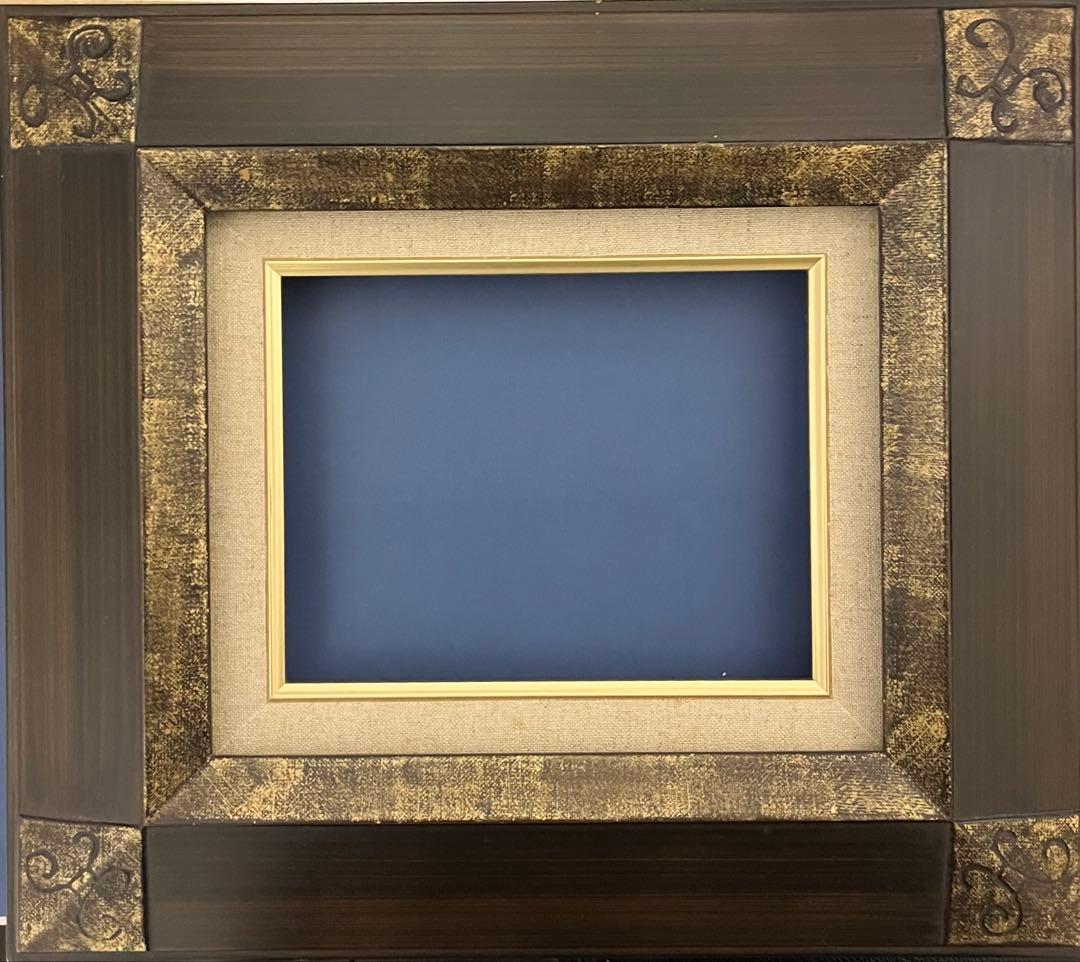 【自作】油彩画 「海岸風景」　F0号