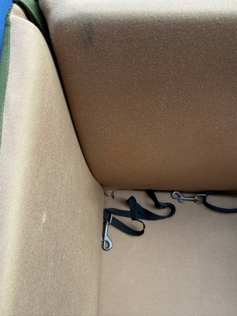 MANDARINE BROTHERS ドライビングクッション ワイド カーキ