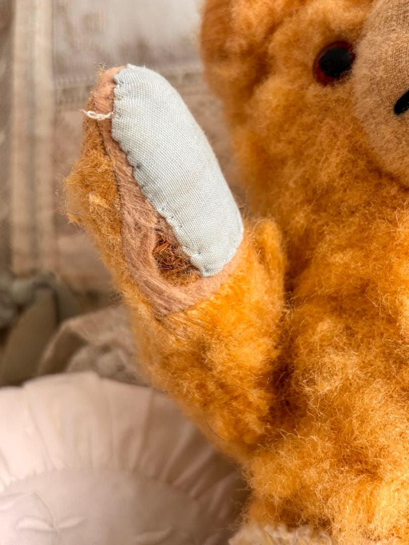 最終ʕ•ᴥ•ʔ ヴィンテージベア　アンティークベア　アンティークテディベア