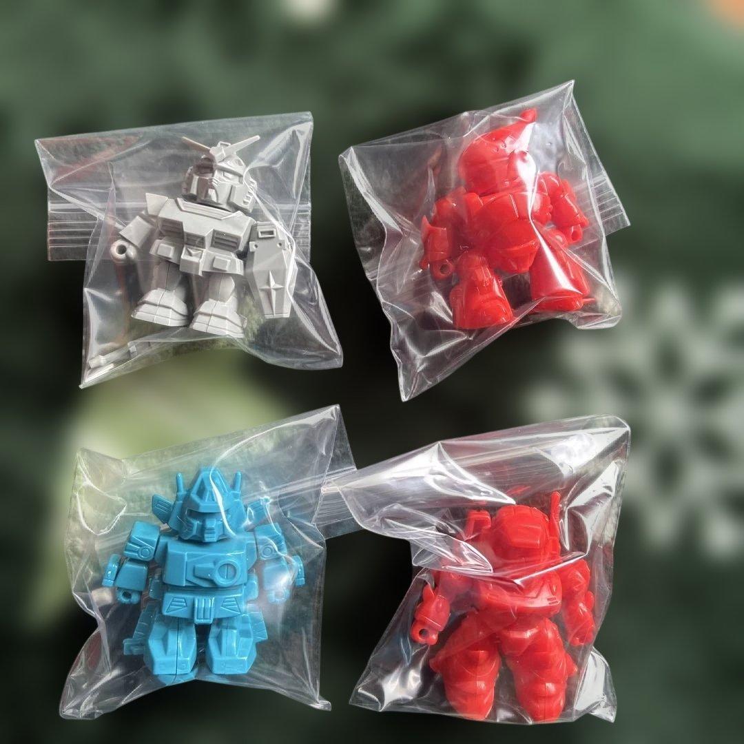 【昭和レトロ】　機動戦士ガンダム　ガン消し　ディフォルメシリーズ　当時物