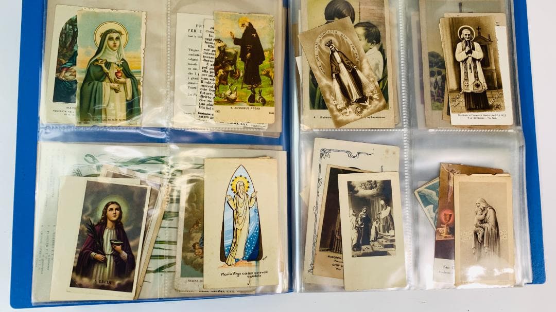 2000年◆収集された多様なアートカード・宗教的ヴィンテージカードセット