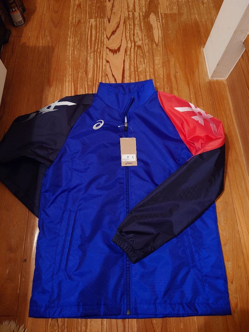 アシックス　オーダーメイドウィンドブレーカー　上下セット