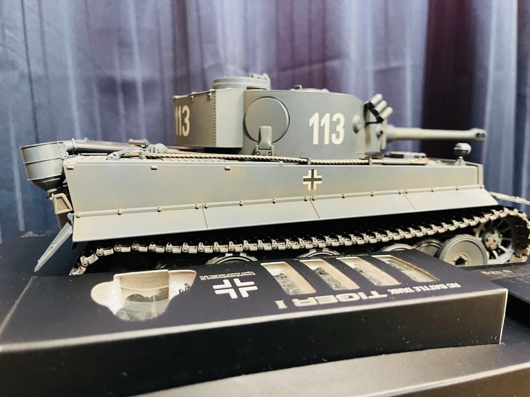 新品]東京マルイタイガ1 バトルタンク1/24 スケール