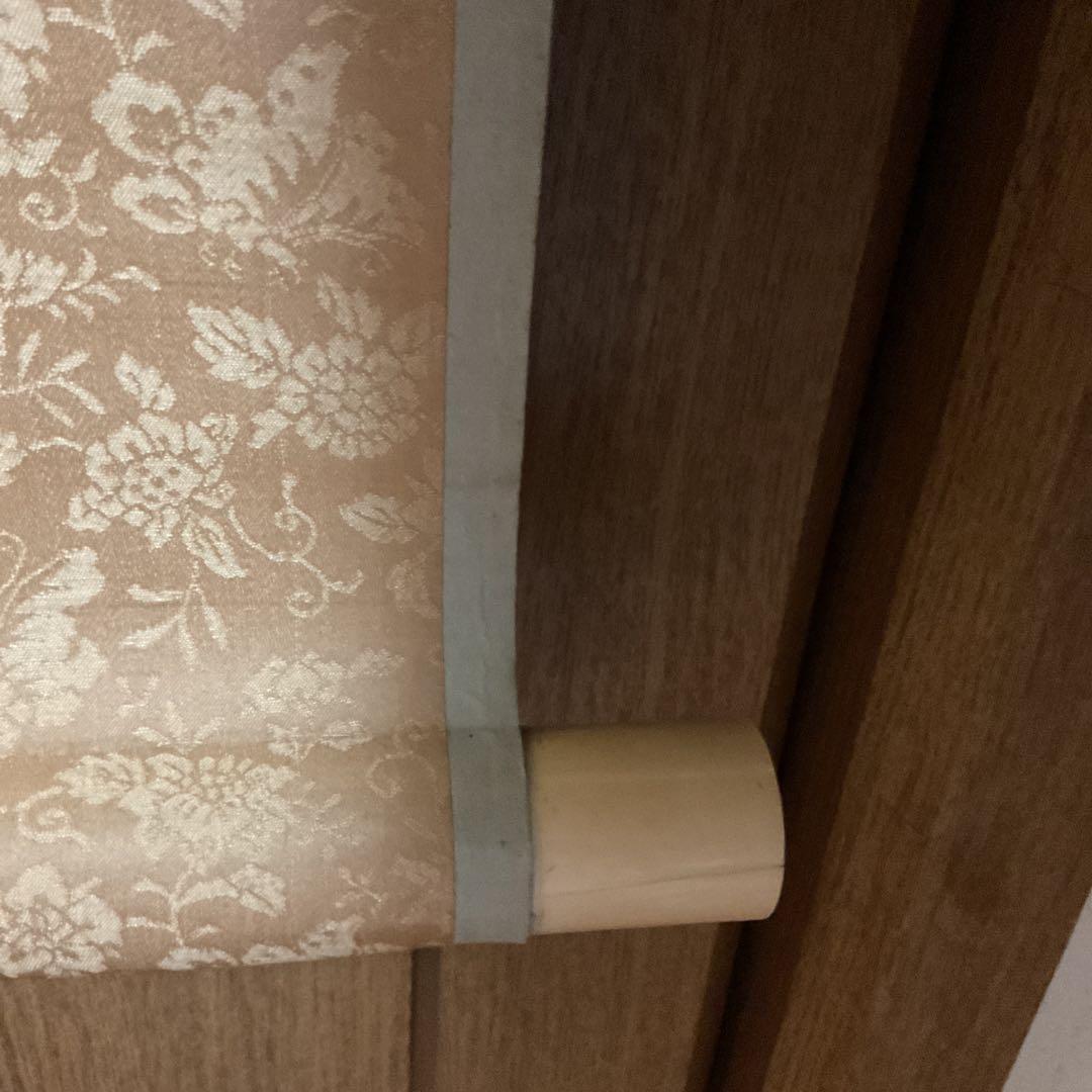 岸駒 【 佐伯岸駒 】 竹に親子虎図 【極彩色画】川端玉章 極め箱 落款照合