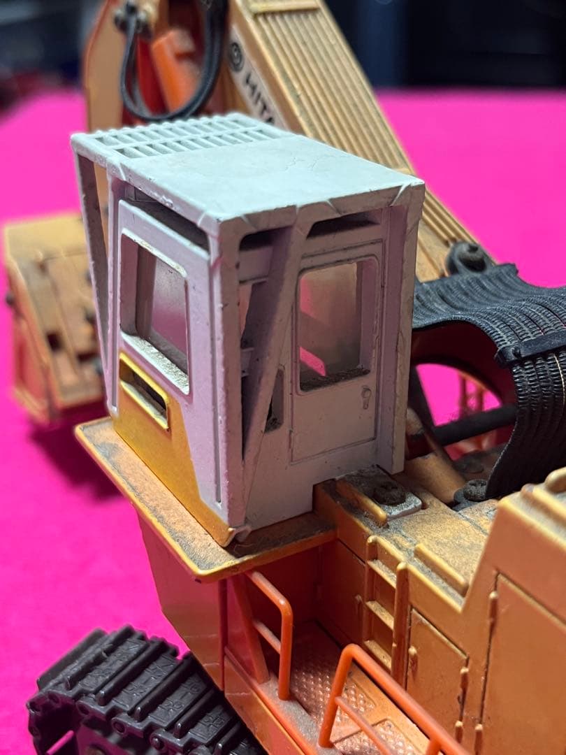 ヨネザワトイズ・ダイヤペット製 HITACHI エクスカベーター模型1/60