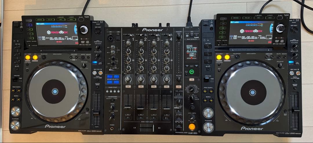 コダック173 CDJ-2000NXS 2台+ DJM-850セット
