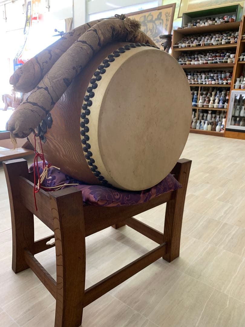 中型 和太鼓 木製スタンド付き