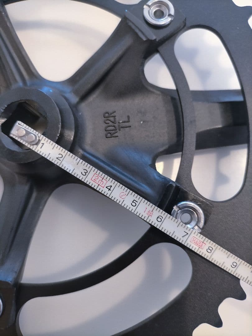 FUJI TRACK ARCV スギ ノ クランクセット　48T　165mm