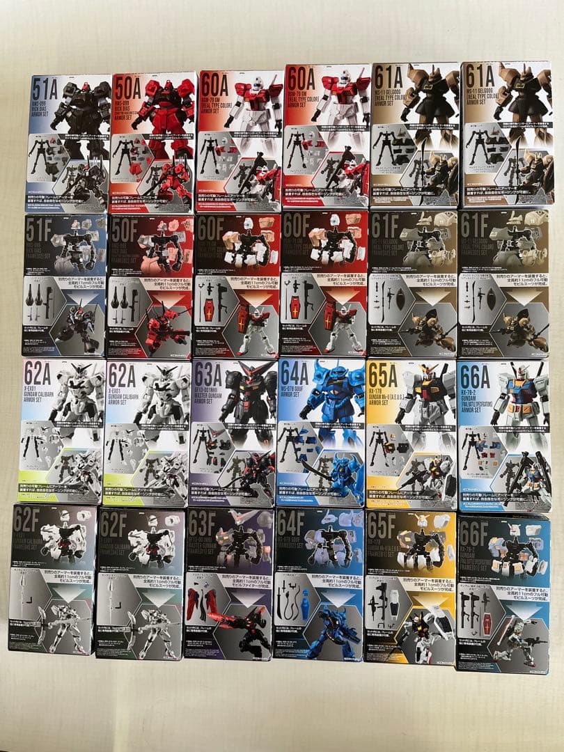 【まとめ売り】ガンダム　GフレームFA　64点　GUNDAM　GFRAME FA