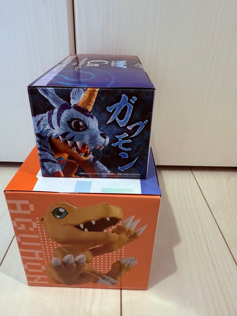 デジモン 1番くじ　C賞　２種類セット　アグモン　ガブモン