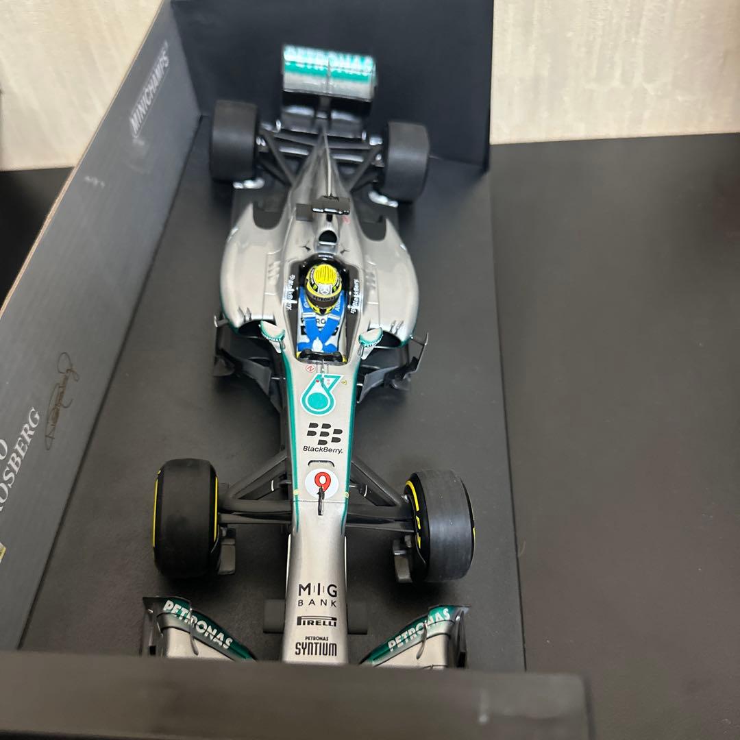 ミニカー nico rosberg mercedes amg petronas F1