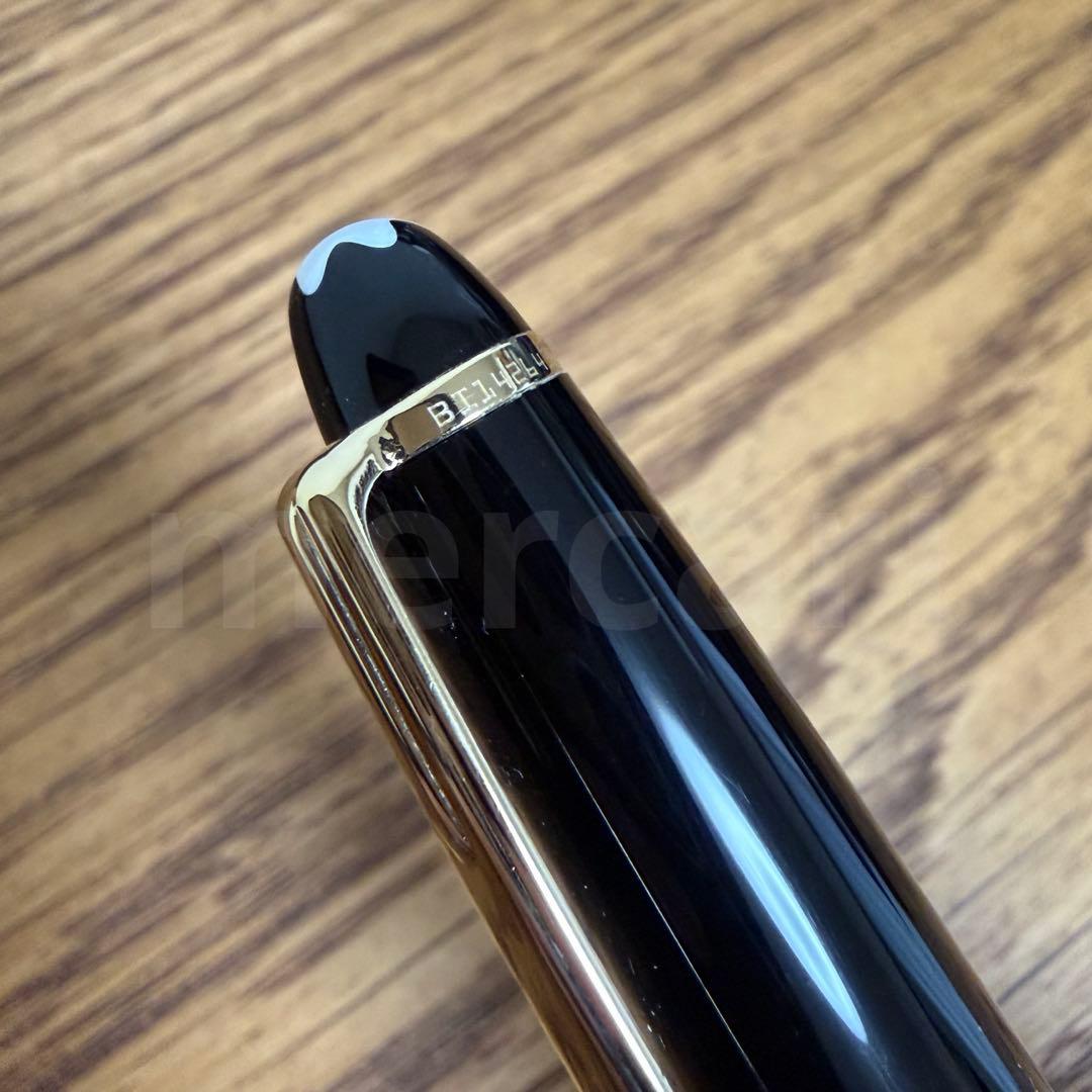 【美品】MONTBLANCマイスターシュテュック万年筆 EF