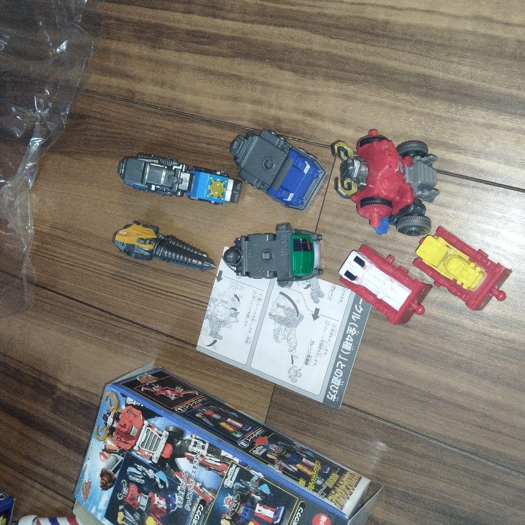 ①ボウケンジャー ミニプラ 轟轟合体 アルティメットダイボウケン　2種 コンプ