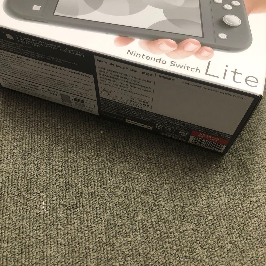 Nintendo switch ライト　グレー