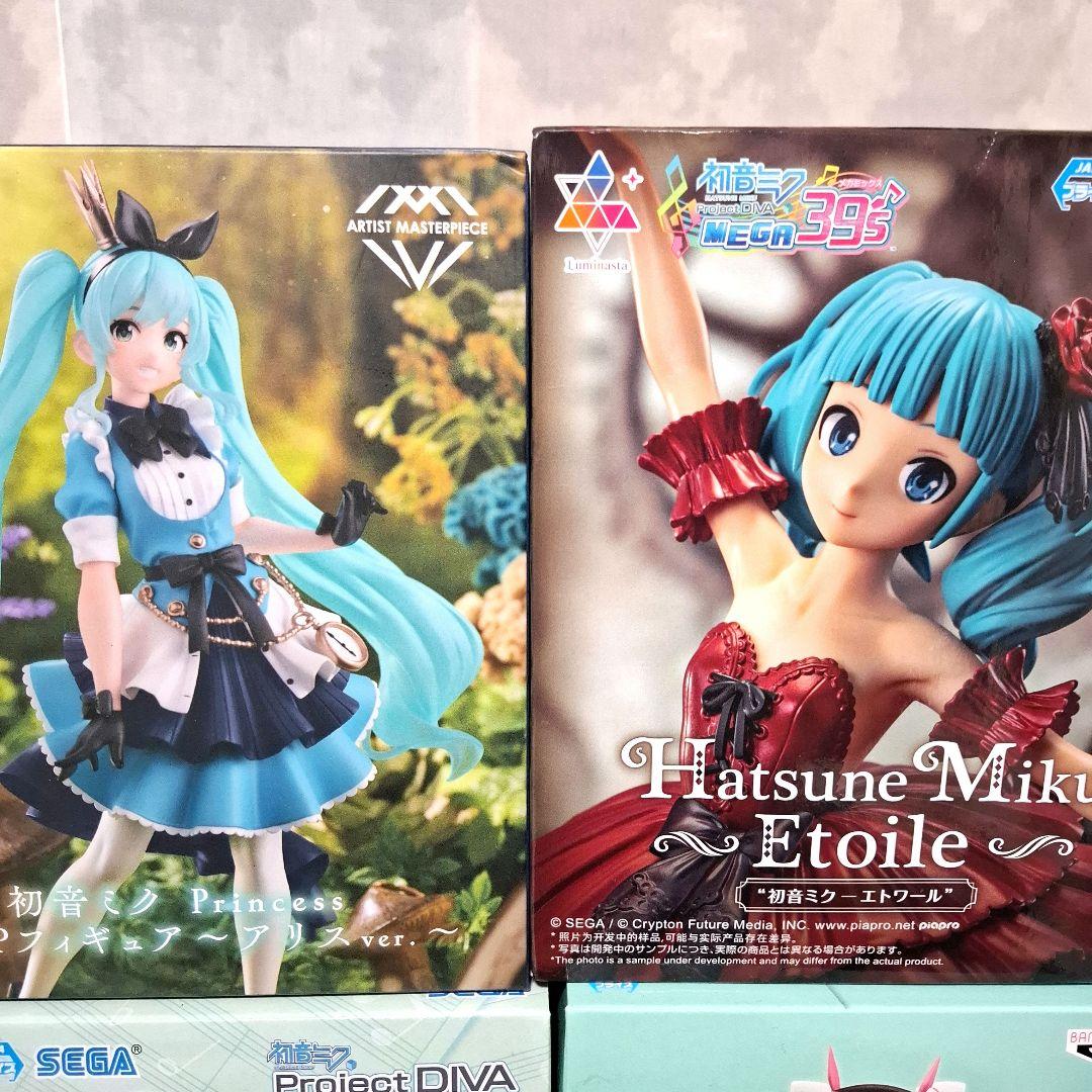 初音ミク フィギュア10点セット まとめ売り 未開封 リボンガール アリス 他