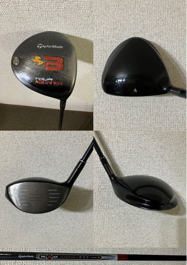 Taylor Made BURNUR メンズゴルフクラブセット 12本