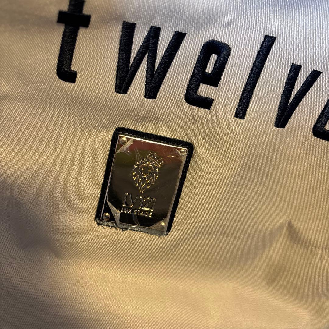 V12 ベージュ ボストンバッグ