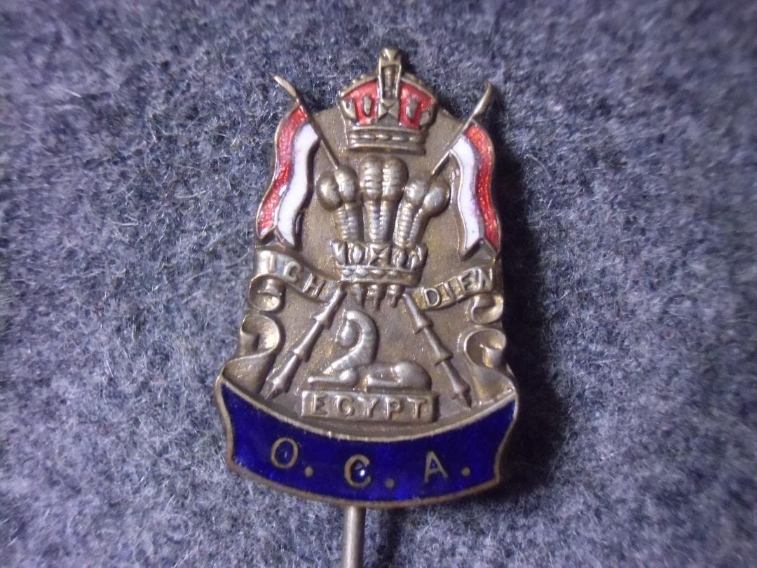 ＧＢイギリス軍/英軍＊～１９５２年ランカシャー連隊ＰＷ志願兵メンバーピン（実物）