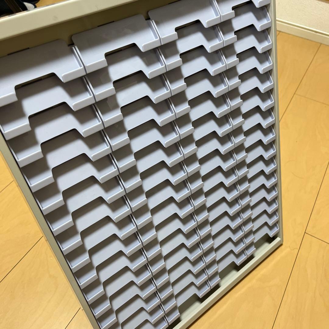 【2台セット】リヒトラブ IDカードボード カードラック 60口座 S108