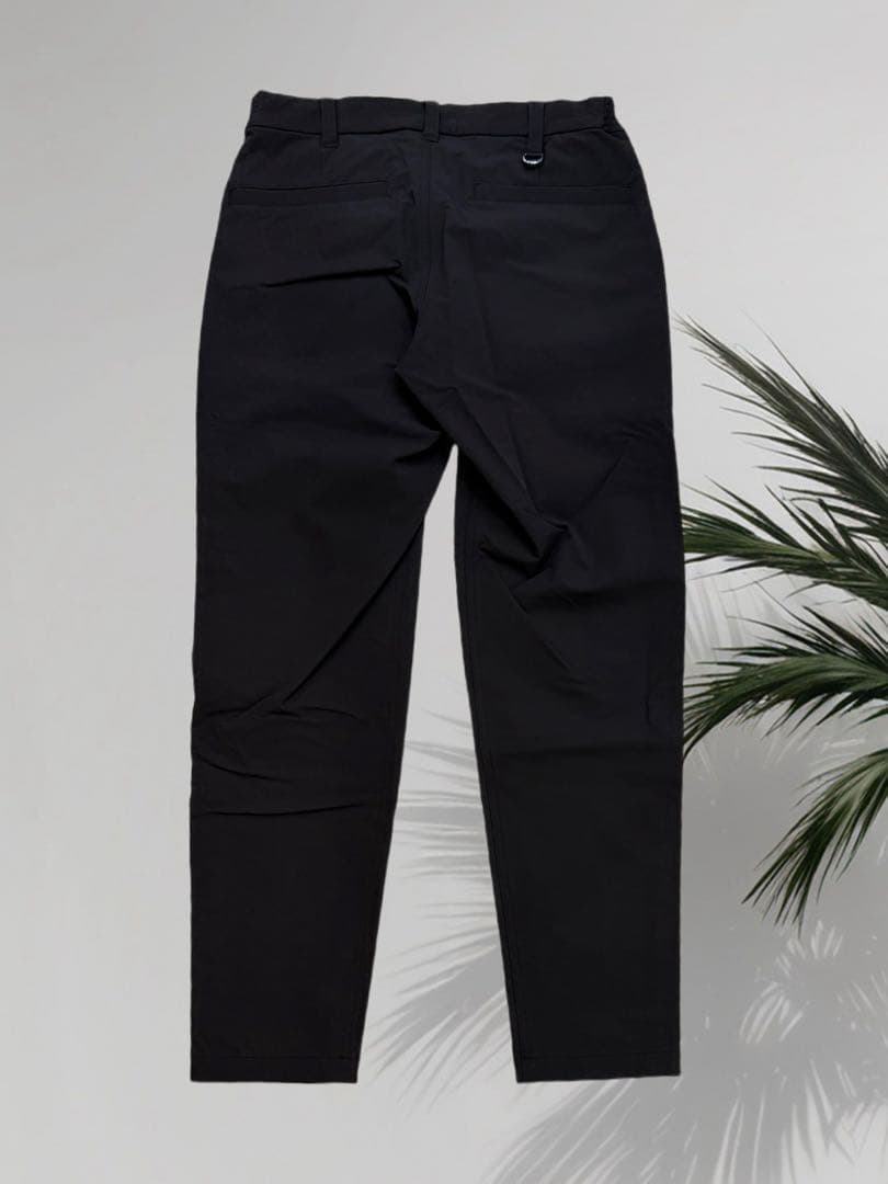 【新品】ムータマリン　ロングパンツ　黒　メンズ　Mサイズ