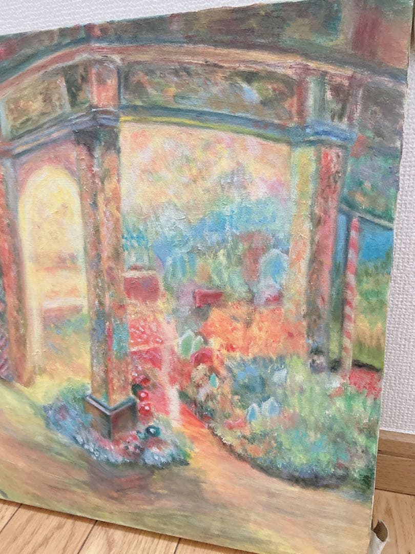 高校生が描いた油絵　(模写)