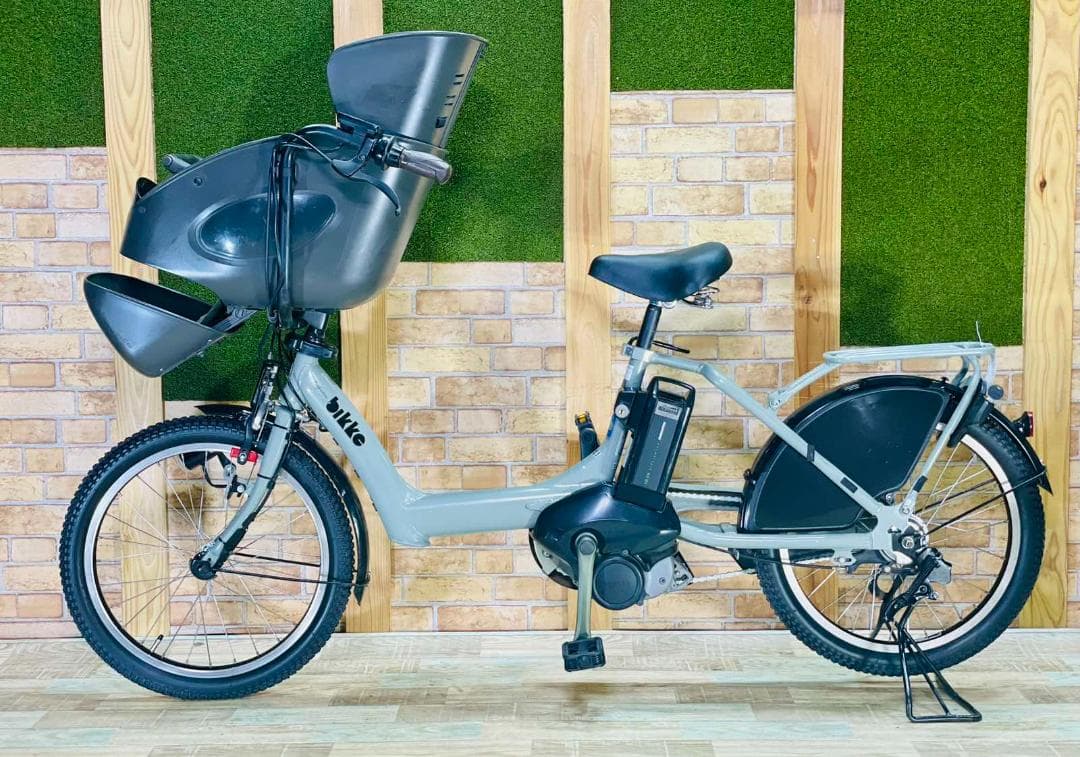 2019年 ビッケ 大人気ブリヂストン 子供乗せ電動アシスト自転車 H2974