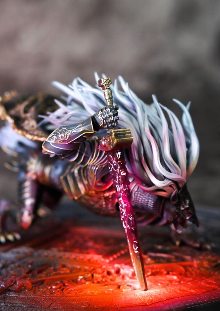 送料込 エルデンリング 黒き剣のマリケス19cm. 未塗装・未組立 レジンキット