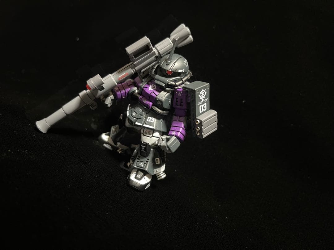 あ*げ様 モビルスーツアンサンブル　黒い三連星　ザク