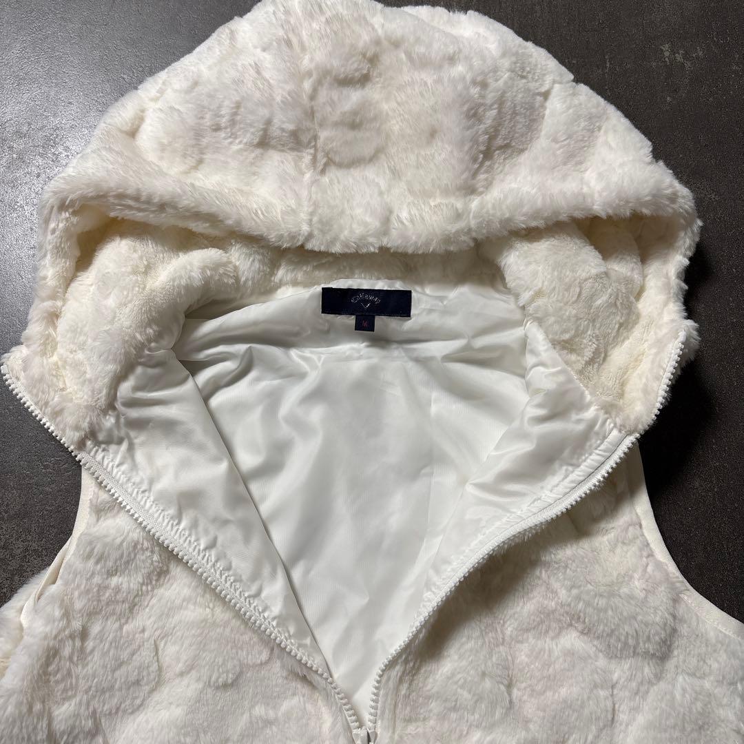 年末セールcallaway キャロウェイ セットアップ ホワイト ベストスカート